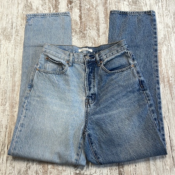 PacSun Denim - 27 // PacSun Eco Two-Tone Blue Button Fly Dad Jeans